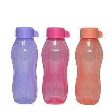 타파웨어 물통 310ml 휴대용 물병 누수방지 밀폐 보틀1P, 자몽