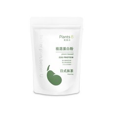 PlantsB 彼蛋白 植選蛋白粉 日式抹茶, 1包, 500g