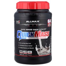 효과가좋습니다 ALLMAX QuickMass 빠른 질량 증가 촉매 쿠키 앤 크림 1.59kg(3.5lbs) 고급영양제, ALLMAXQuickMass빠른질량증가촉매쿠키앤크림15, 1.59kg, 1개