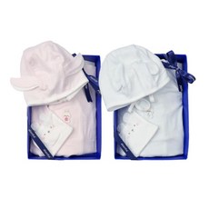 (백화점매장출고)압소바 [26 출산 선물 세트] 토곰이 모달 배냇저고리+신생모 세트 (2종1택)
