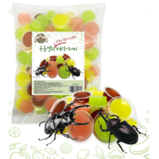 네로앤펫 파워 곤충 사슴벌레 수액 젤리 장수풍뎅이 먹이 80개, 네로앤펫 곤충젤리 랜덤 80개