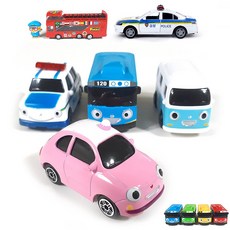 위즈브리드 타요미니카 자동차장난감 타요버스장난감 뽀로로자동차 경찰차장난감 타요장난감 토미카 구급차 어린이장난감 5세장난감 버스장난감 타요 뽀로로 경찰차, 01.타요메탈미니카4종, 1개