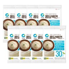 청정원 두부로 만든 콩담백면 면사리 150g 대용량 총 1200g, 1.2kg, 1세트