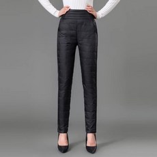 여성패딩팬츠 여자 밴딩 팬츠 바지 겨울 따뜻한