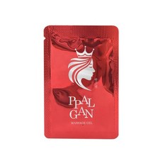 빨간젤 일회용 마사지젤 파우치 수용성 바디 커플 윤활, 30개, 3g