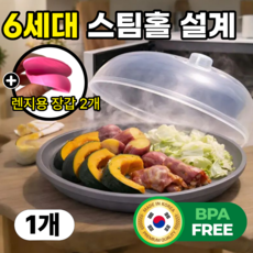 모에룬 자취템 전자레인지 용기 그릇 뚜껑 대형, 1세트, 기름튐 방지