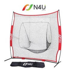 엔포유 N4U-BP7 야구7피트 네트 피칭 타격 연습네트 백네트, 1개