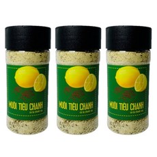 베트남 푸꾸옥 킹콩마트 PQSG 레몬 후추 소금 110g x 3통, 3개