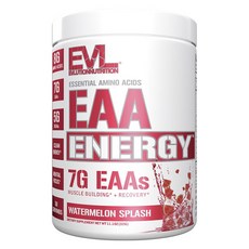 EVLUTIONNUTRITION EAA Energy必需胺基酸粉 西瓜風味, 1罐, 315g