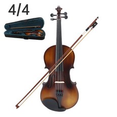 Astonvilla 수제 사이즈 4/4 빈티지 바이올린 절묘한 서브 글로스 바니시 세련된 레트로 구식 피들 가문비, 01 빠른  Mainland