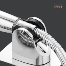 샤워기거치대 부착 욕실 샤워기홀더 걸이 검정, 욕실 검정 부착 샤워기거치대 샤워기홀더 걸이