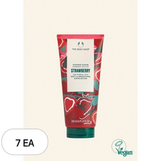 더바디샵 스트로베리 샤워 스크럽, 200ml, 7개
