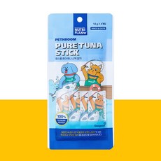 페스룸x동원 퓨어 튜나 스틱(참치4개입) 강아지 고양이 간식 퓨레