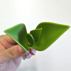 시민경제생활연구원(주) 디너 파티 꽃 모양 냅킨 꽂이 홀더 휴지 티슈케이스, 단일, 1