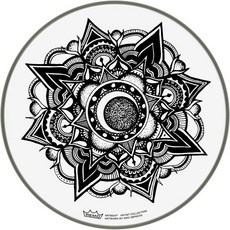 ARTBEAT 아티스트 컬렉션 드럼헤드 - 아릭 임프로타 야행성 블룸 14", ARTBEAT 아티스트 컬렉션 드럼헤드 - 아릭 임프로