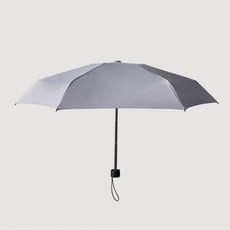 [JAJU] 자주 5단 접이 경량 우양산_그레이