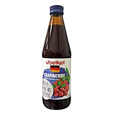 Voelkel 蔓越莓原汁, 1個, 330ml