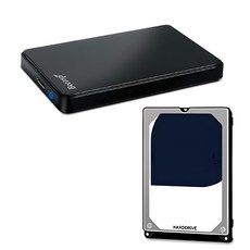 Vijab BZ33 HGST HDD USB3.0 外置硬盤, 500GB, 黑色