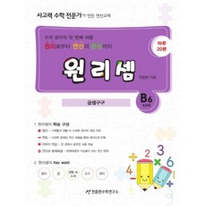 원리셈 B6(8 9세): 곱셈구구:수학 공부의 첫 번째 퍼즐 원리로부터 연산의 완성까지, 천종현수학연구소