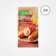 [깜짝특가] [삼립] 시티델리 프랑크푸르터 핫도그 5입 425g 2개