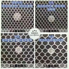 防護網 陽臺防護網 貓網 安全網, 1個, 1.8釐米網孔 出口料 送紮帶 ,70釐米寬--2米長