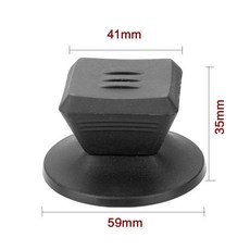 通用型鍋蓋頂帽 適用大號防燙鍋鈕 附立式不鏽鋼鍋蓋頭配件, 1個, 塑料四方型 小孔通用,1個裝