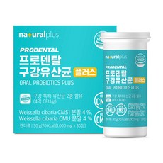 내츄럴플러스 프로덴탈 구강유산균 30g, 30정, 1개