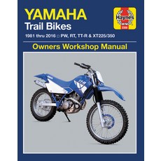 Yamaha Trail Bikes 1981-2016 Haynes Repair Manual: Does Not Include 2003 Tt-R90e Models. Includes T... Paperback, Haynes Manuals, English, 9781620923313