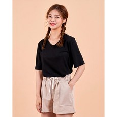반에이크 린넨 티셔츠 OA95TSM116Z