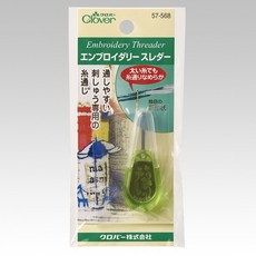 【YUBU】Clover 可樂牌 日本製 刺繡針穿線器 57-568, 1個