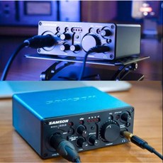 Samson Magic SOLO手機電腦直播音效卡，便攜OTG錄音卡，適用於有聲書K歌/話放，贈送原廠IPHONE OTG線材, 1個