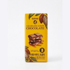 노브랜드 카라멜 아몬드 초콜릿, 2개, 100g