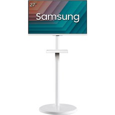 삼성전자 삼탠바이미 M5 27인치 스마트모니터 무빙스탠드 [오제 리뷰이벤트], 화이트 에디션, 68.6cm