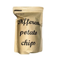 Diffcrent 厚切洋芋片 薯片 零食 台中知名餅乾 香脆厚切 150g, 1個, 原味單包（超商一單最多12包）