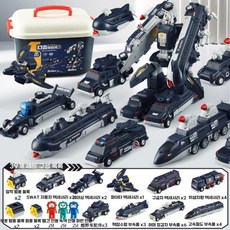 자기 흡입 조립 및 다목적 엔지니어링 자동차 변형, 딥 블루 150+ 모델 버킷