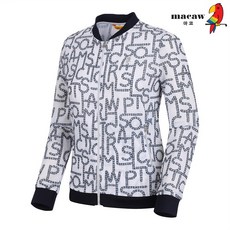 (여성)로고 패턴 집업 점퍼_MLW2TJ03