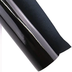 가죽 원단 합성 30x134cm 제작용 블랙 미니 가방, BH078-1, 단일