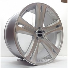 PREMIER 22吋 S1306 鋁合金輪圈 消光銀車面, 1個
