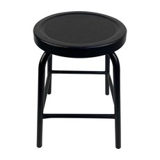 SUS 304 스테인레스 체어/의자 카페/병원/모던, 블랙 높이 45cm