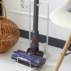 청소기거치대 무선 진공 청소기 받침대 홀더 걸이, 그레이