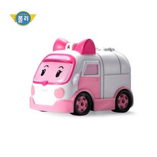 [백화점 출고] 로보카폴리 다이캐스팅 엠버 피규어 구조대의 구급차 다이캐스트 미니자동차 장난감, [백화점 출고] 로보카폴리 다이캐스팅 엠버 피규어 구조