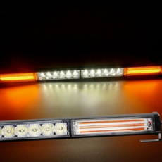 차량용 led 바라이트 방수형 경고등 화물차 시거 잭 led 바라이트 트럭용 4구 작업등 실외용 보조 실외, 24V용