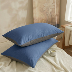 포니홈 양면 리버시블 호텔 베개커버 2p 자루형 5070