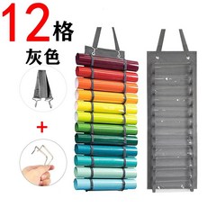 鑽石畫畫布鑽包收納袋神器, 鑽石畫收納掛袋（灰色12格）