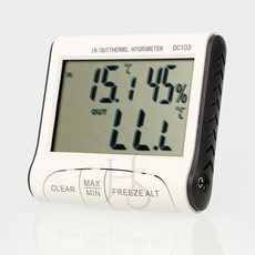 HARRY 디지털 온도계 습도계 디지털온도계, 1개