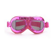 CRG Sports 빈티지 에이비에이터 파일럿 스타일 오토바이 크루저 스쿠터 고글 T08 T08BCB - 페어런트, 핑크 틴트