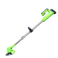 제초기 긴풀 잡초 충전식 무선 기계 잔디깍는, A_12V 풀 세트 잔디깎이 1배터리