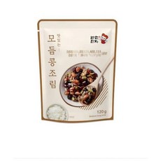 JaAeIn 전통 한국식 사이드 디쉬_정통 한국 반찬_바로 먹을 수 있음_실온에서 보관_120g 시즈닝 연근 267960, 시즈닝 혼합 콩