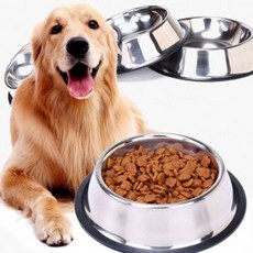 스테인레스 애견식기 개밥그릇 스텐식기 XL, 본상품