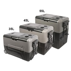 캐리 아웃도어 고속냉각 55L 차량용 냉장고 12V 휴대용 캠핑, 옵션 2